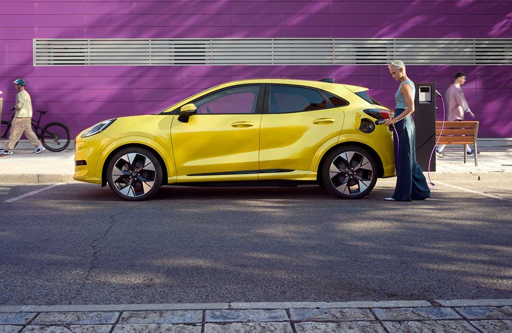 Ford Puma Gen E Fully Electric Compact SUV Pentagon