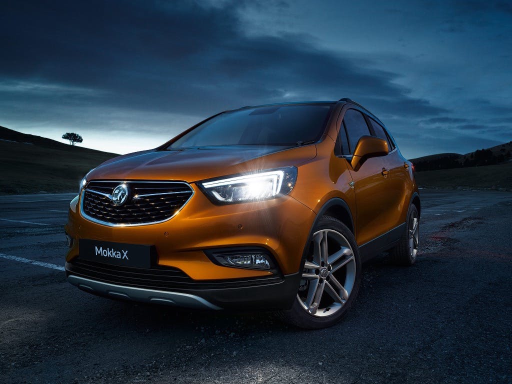 Vauxhall Mokka Colour Chart