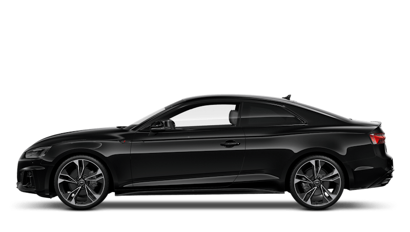 Audi A5 Coupe White Black Edition