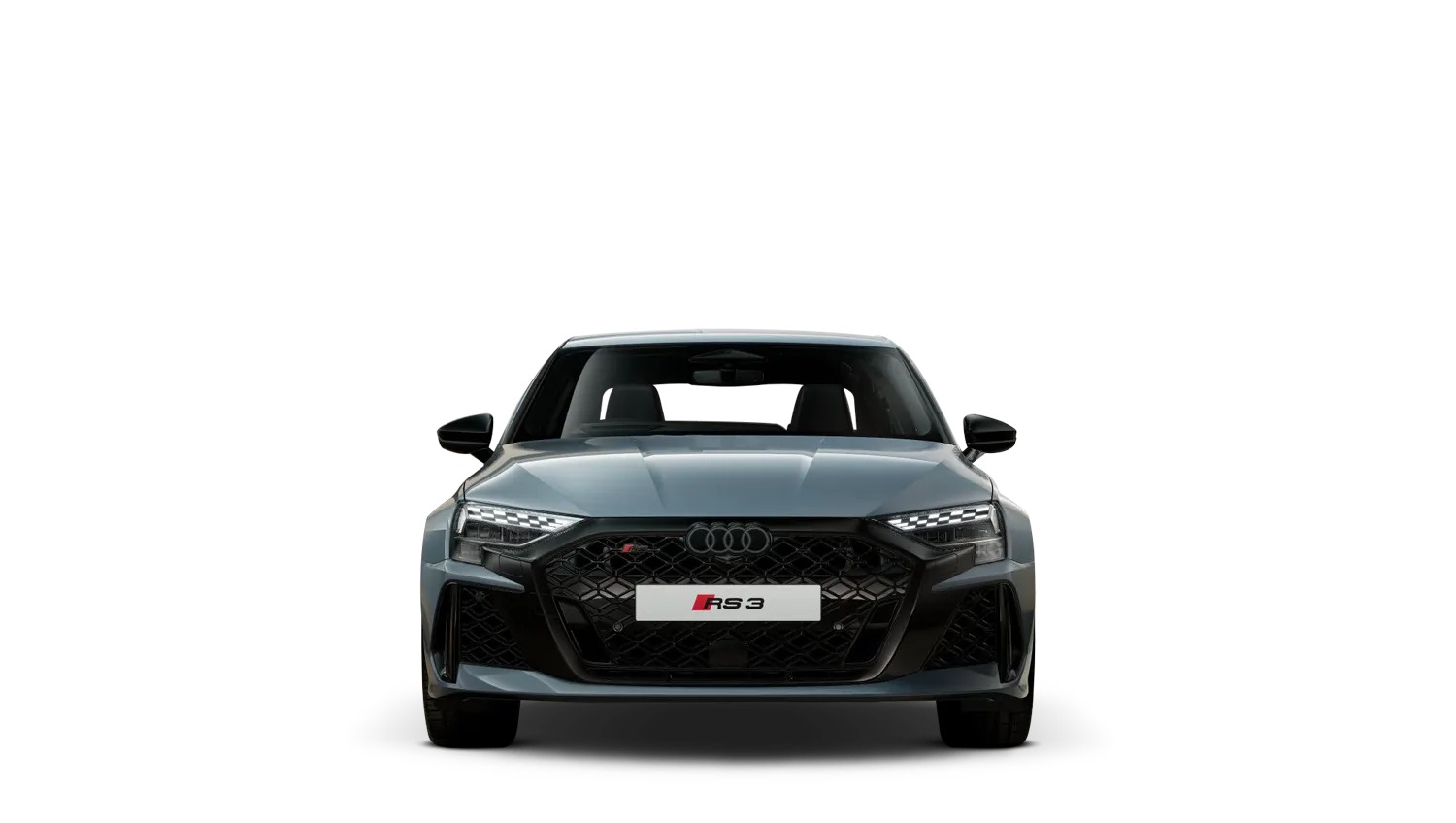 New RS 3 Saloon Quarter View