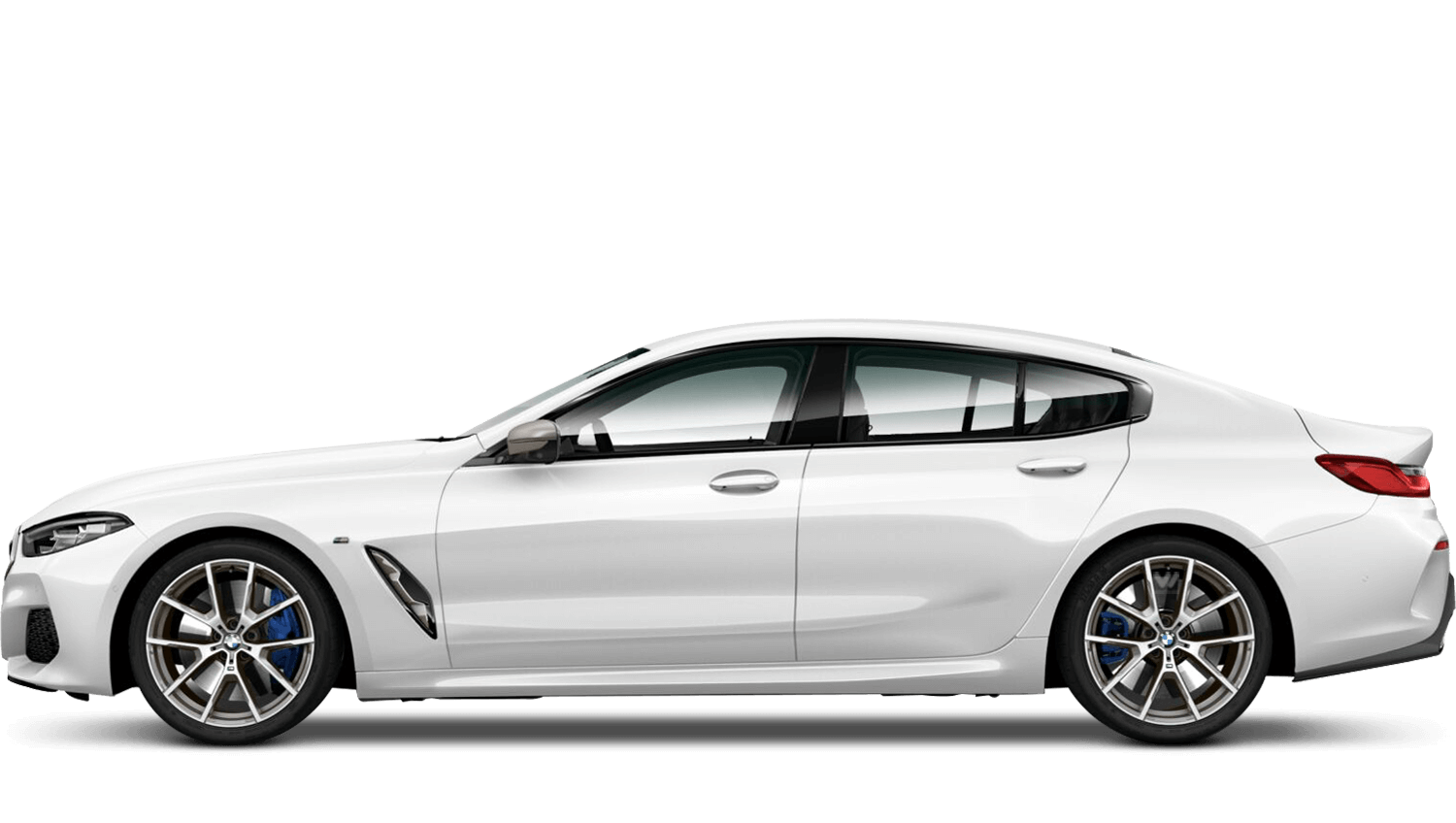 Mineral White (Metallic) BMW 8 Series Gran Coupé