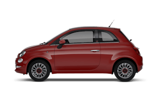 New Fiat 500 (red)