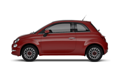 Fiat 500 (red)