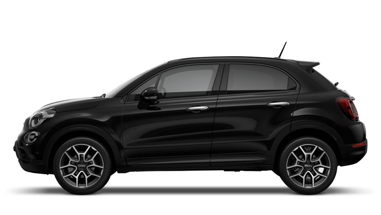 Cinema Black (Pastel) New Fiat 500X Cross Look