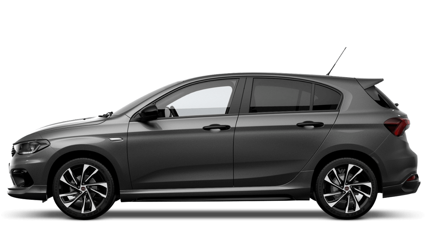 Electroclash Grey with Black Roof (Bi-Colour) FIAT Tipo Hatchback