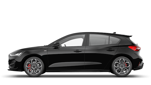 2022 black ford focus sedan