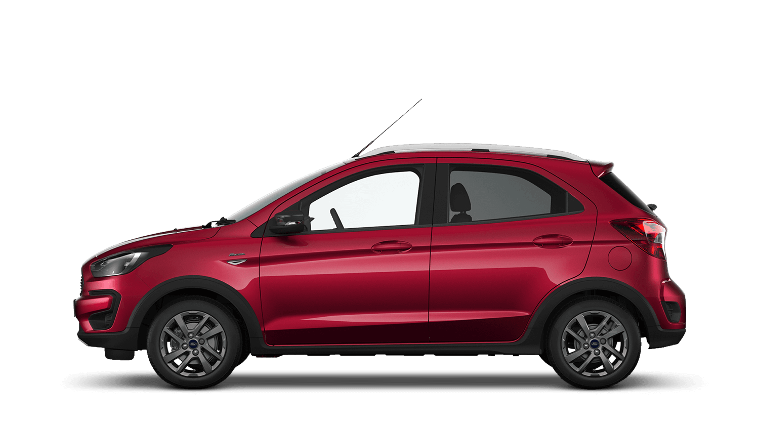 Ruby Red Ford Ka Plus