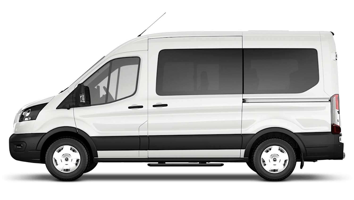 Frozen White (Solid) Ford Transit MINIbus