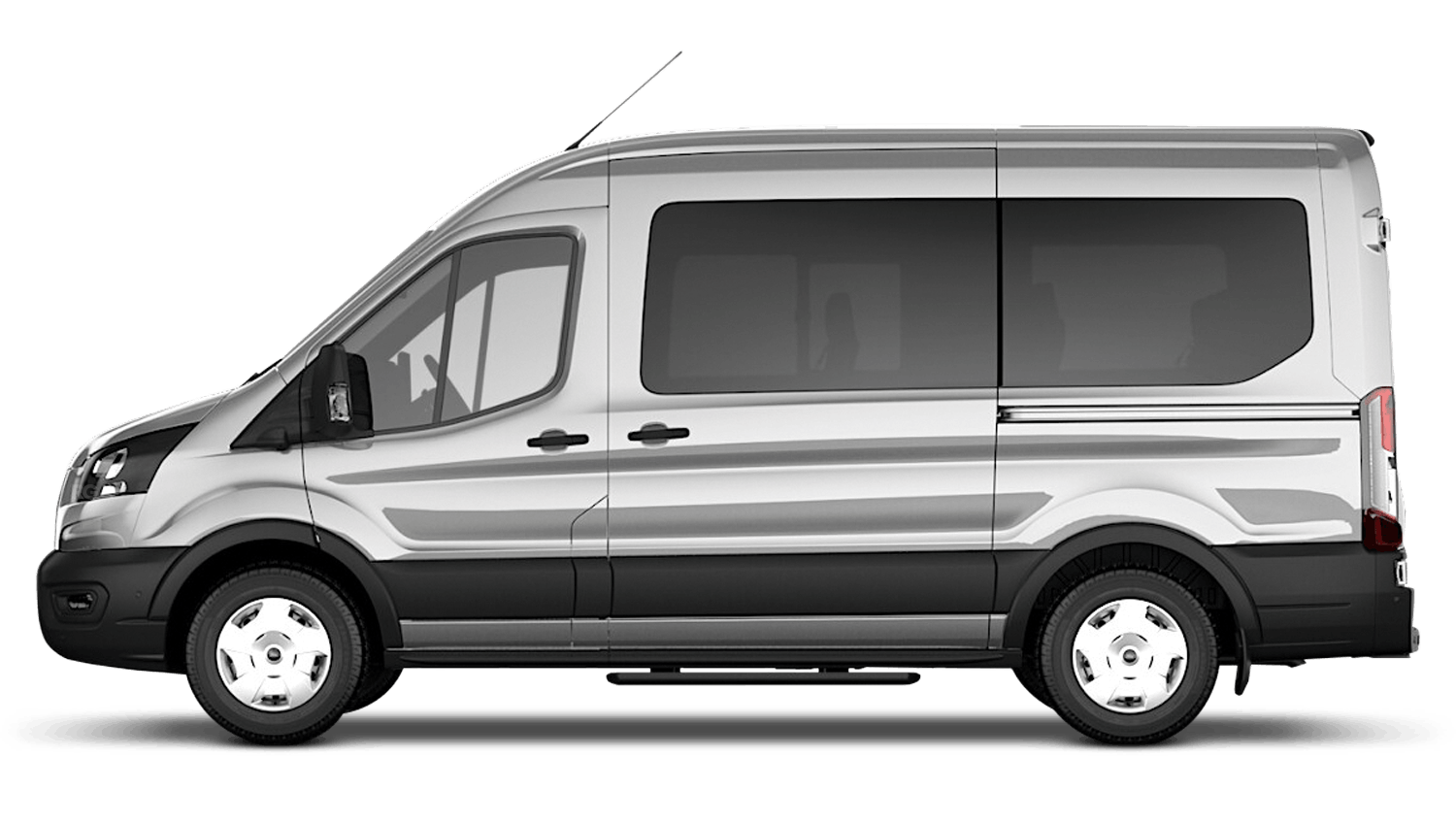 Moondust Silver (Metallic) Ford Transit MINIbus
