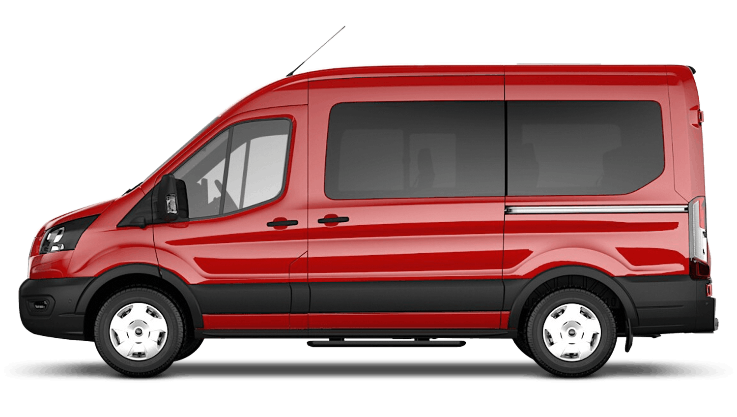Race Red (Solid) Ford Transit MINIbus