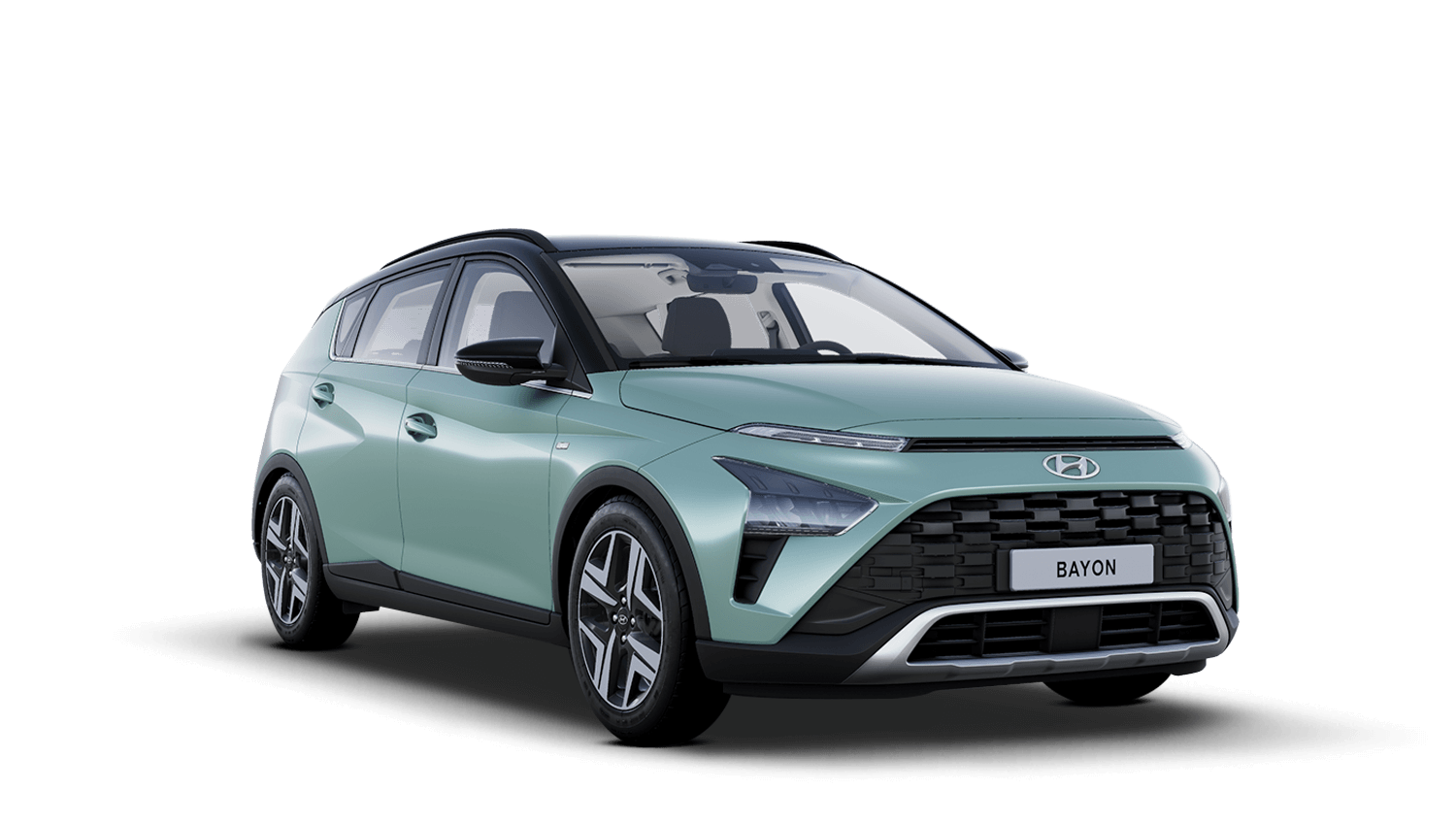 Mangrove Green with Phantom Black Roof Hyundai Bayon