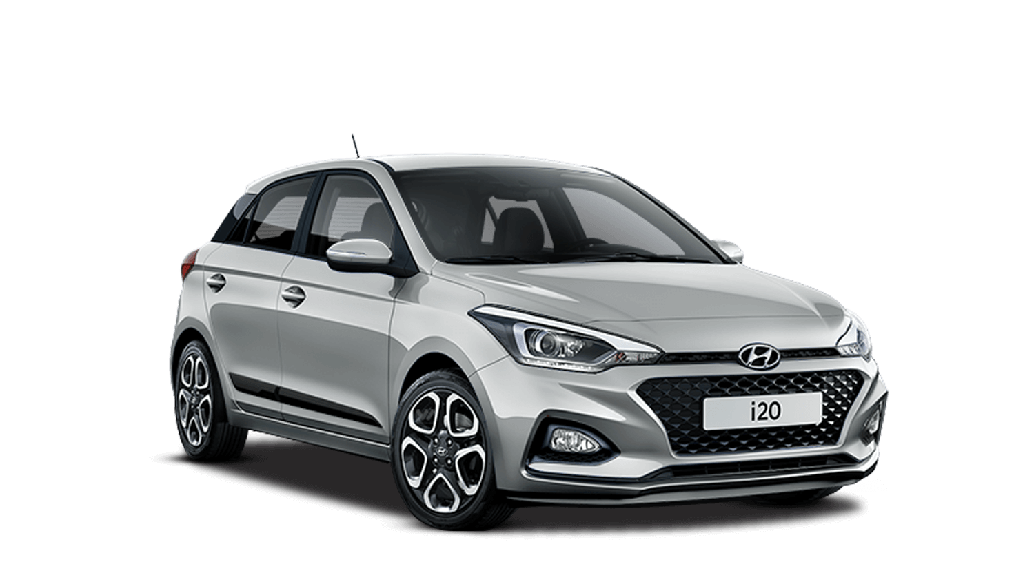 Sleek Silver Hyundai i20