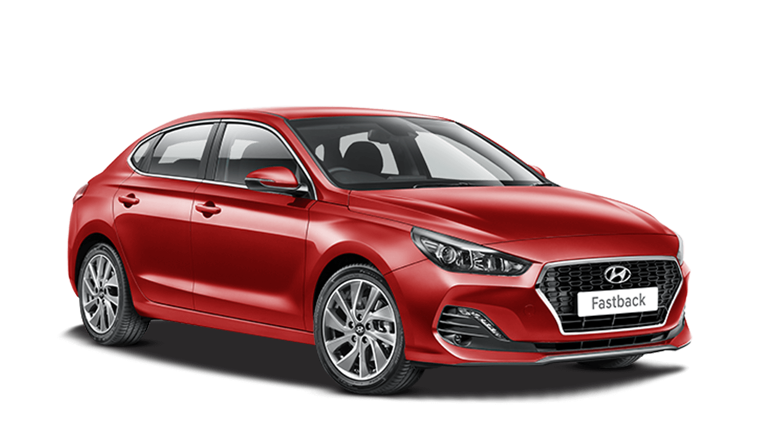 Engine Red Hyundai I30 Fastback