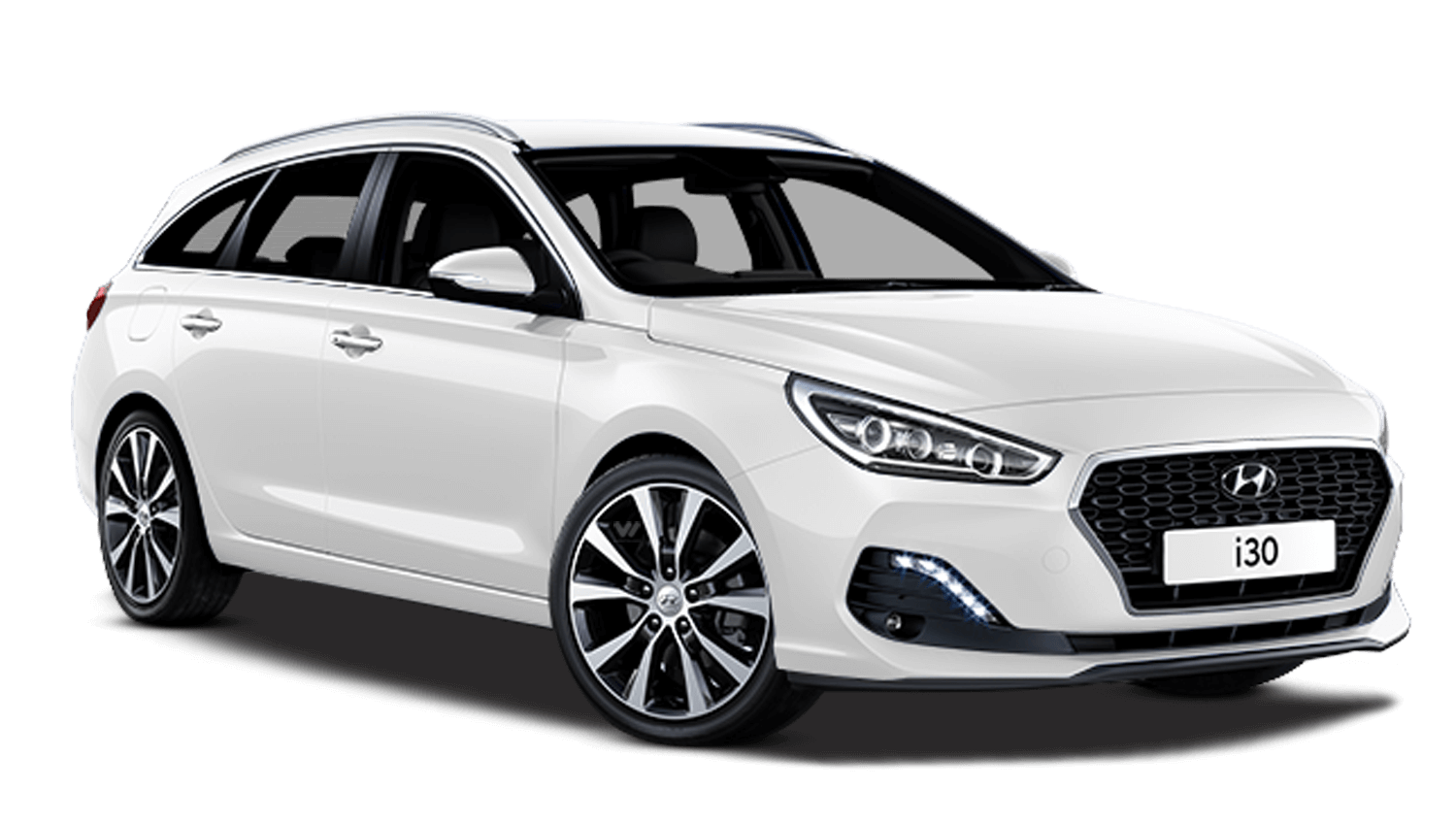 Polar White Hyundai I30 Tourer