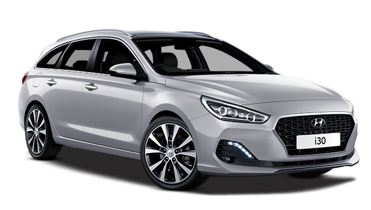 Platinum Silver Hyundai I30 Tourer