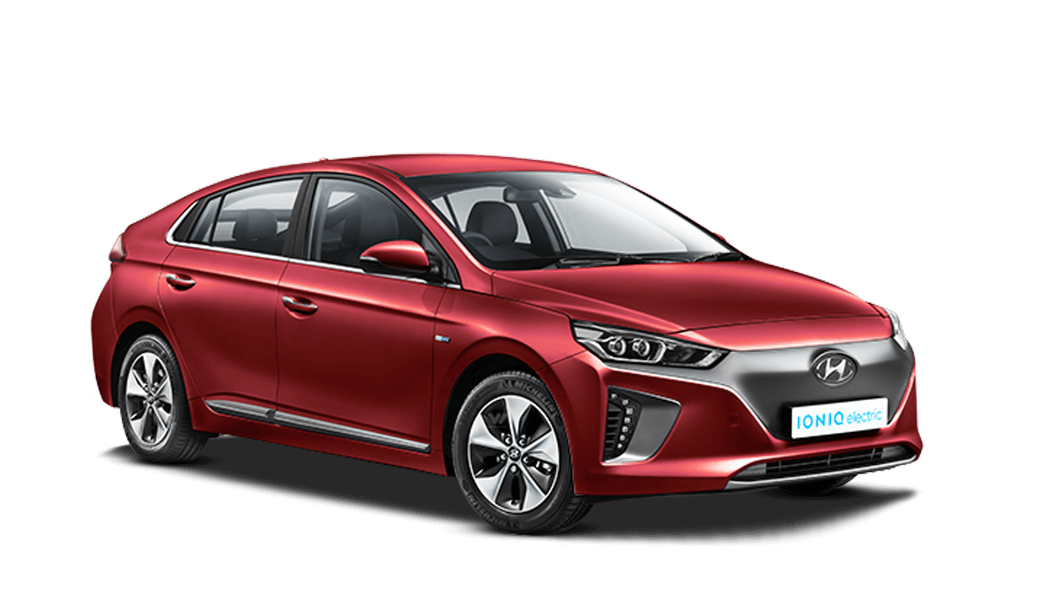 Fiery Red Hyundai Ioniq Electric