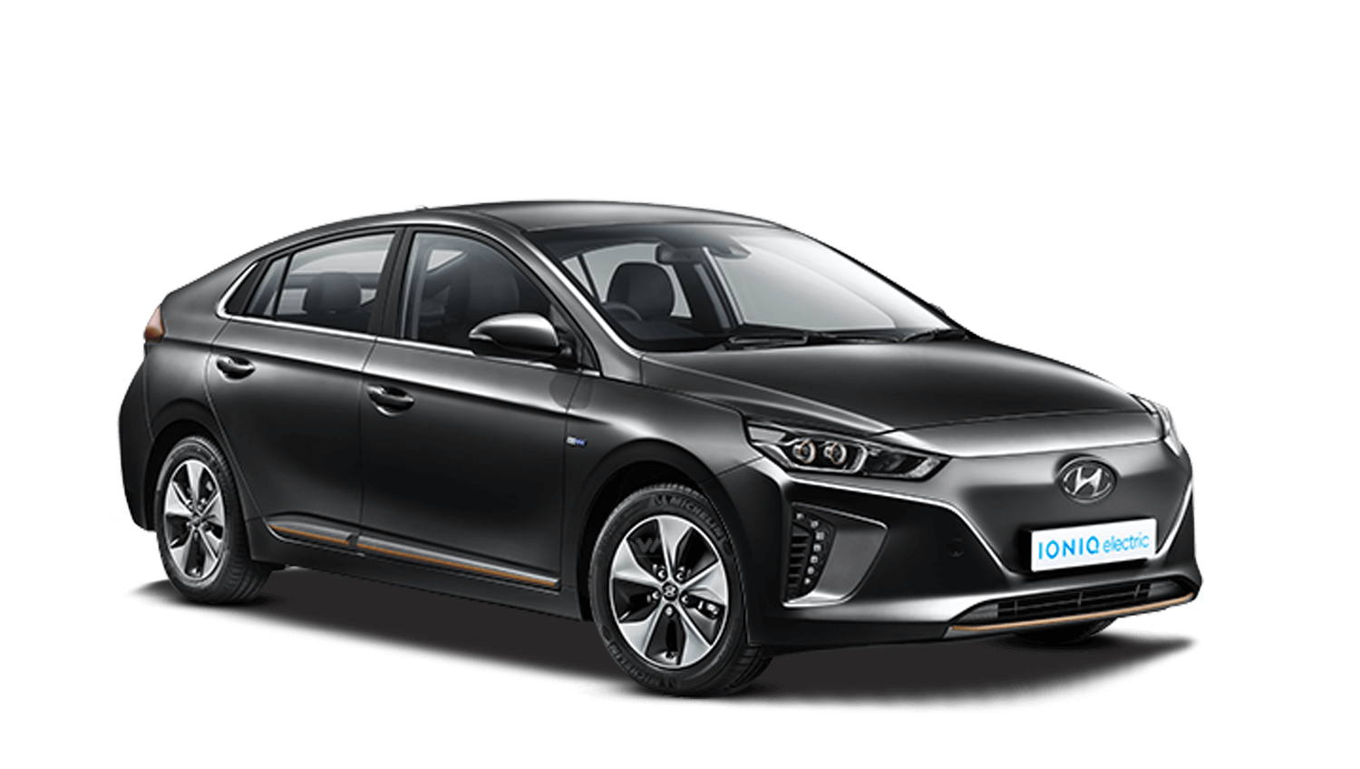 Phantom Black Hyundai Ioniq Electric