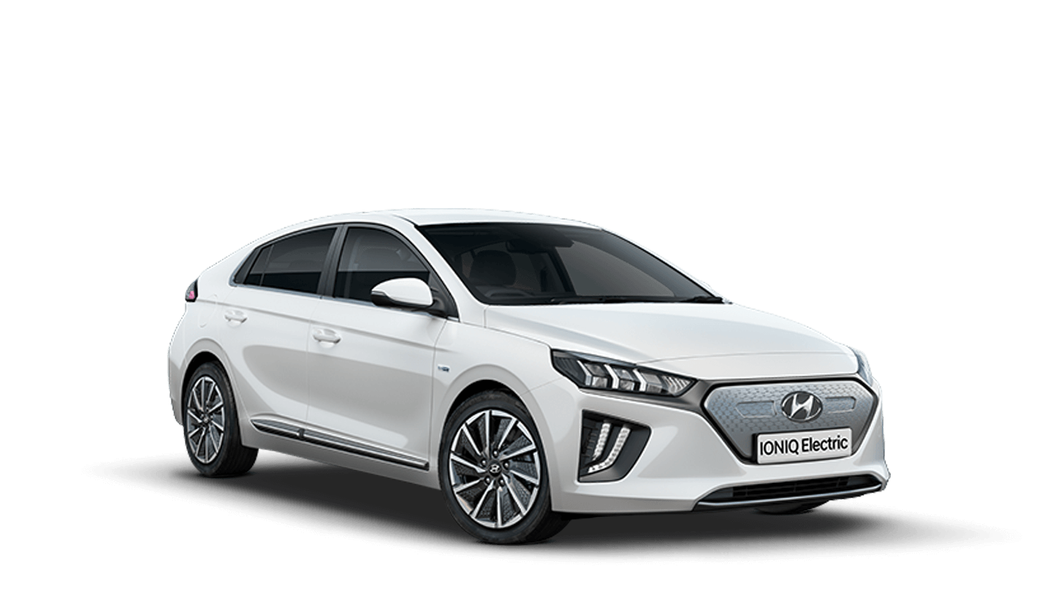 Polar White Hyundai IONIQ Electric