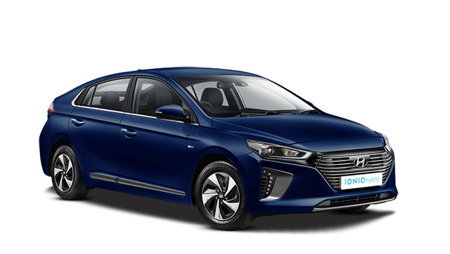 Intense Blue Hyundai Ioniq Hybrid