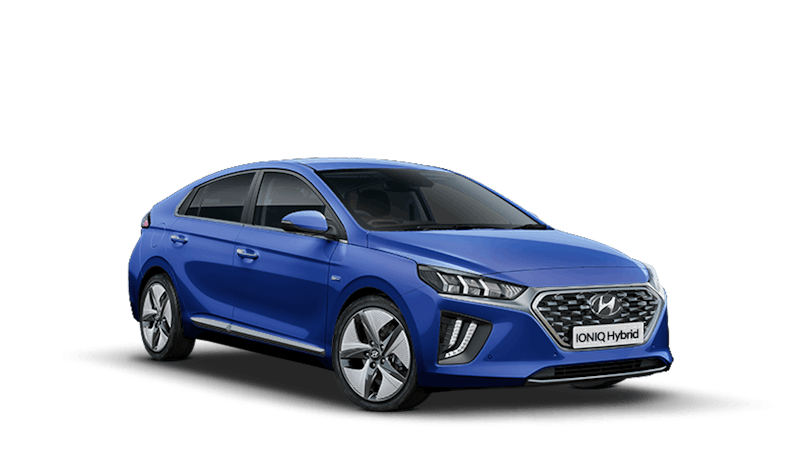 Intense Blue Hyundai IONIQ Hybrid
