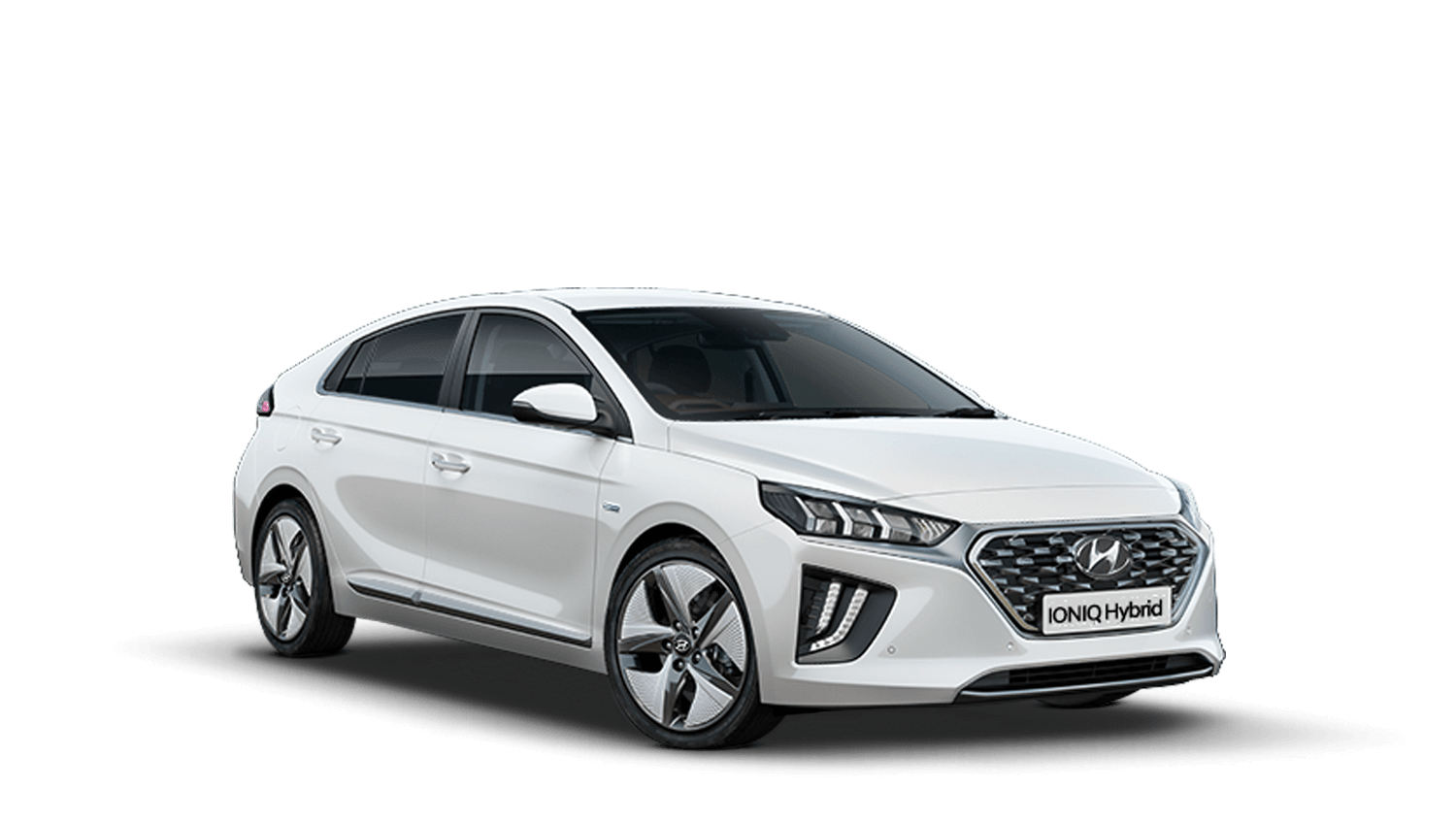 Polar White Hyundai IONIQ Hybrid