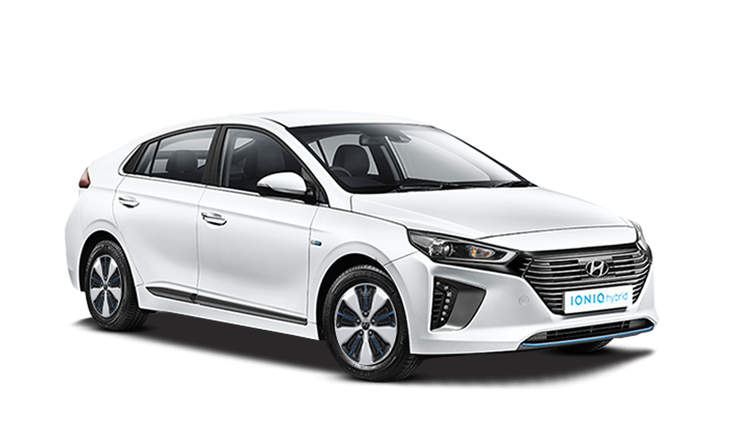 Polar White Hyundai IONIQ Plug In