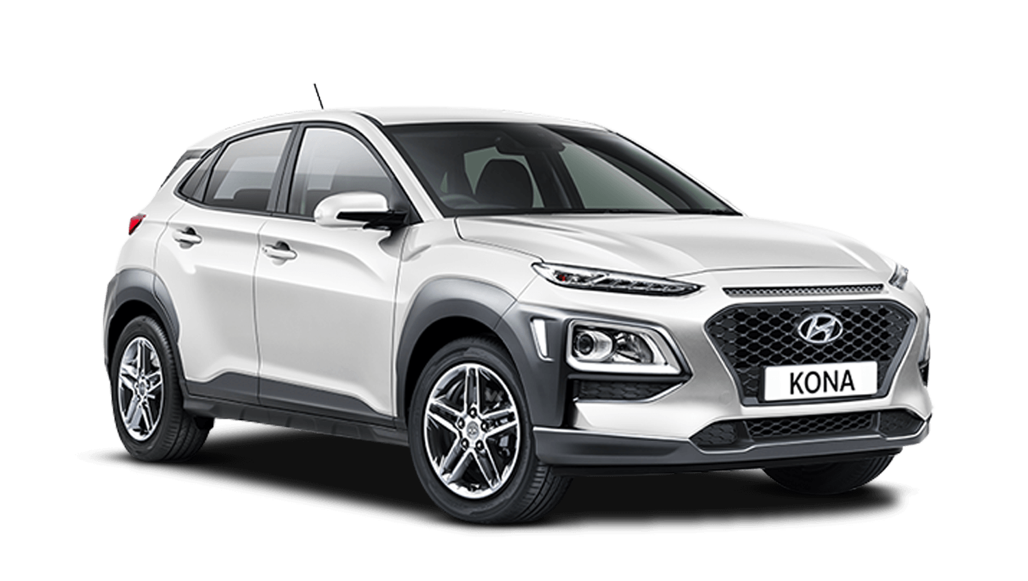 Chalk White Hyundai KONA