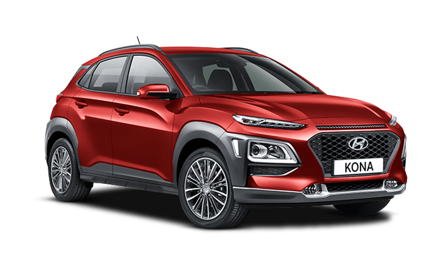 Pulse Red Hyundai KONA