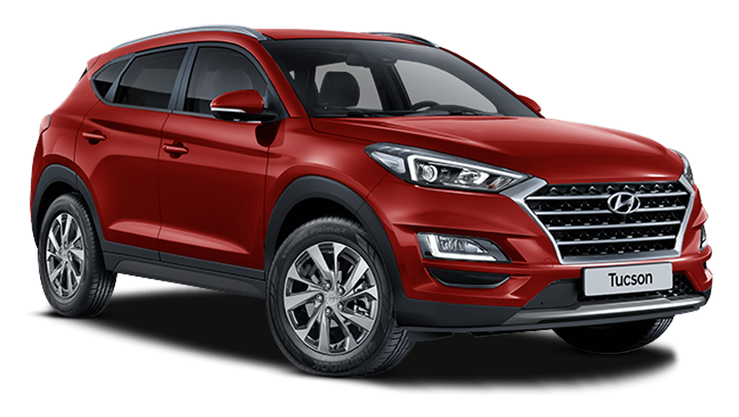 Fiery Red Hyundai Tucson