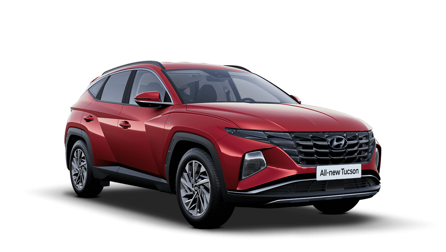 Sunset Red All-new Hyundai Tucson