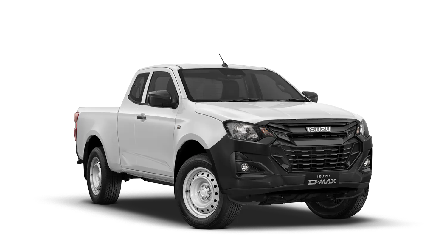 Splash White Isuzu D-MAX