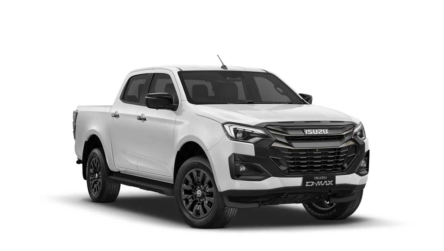Splash White Isuzu D-MAX