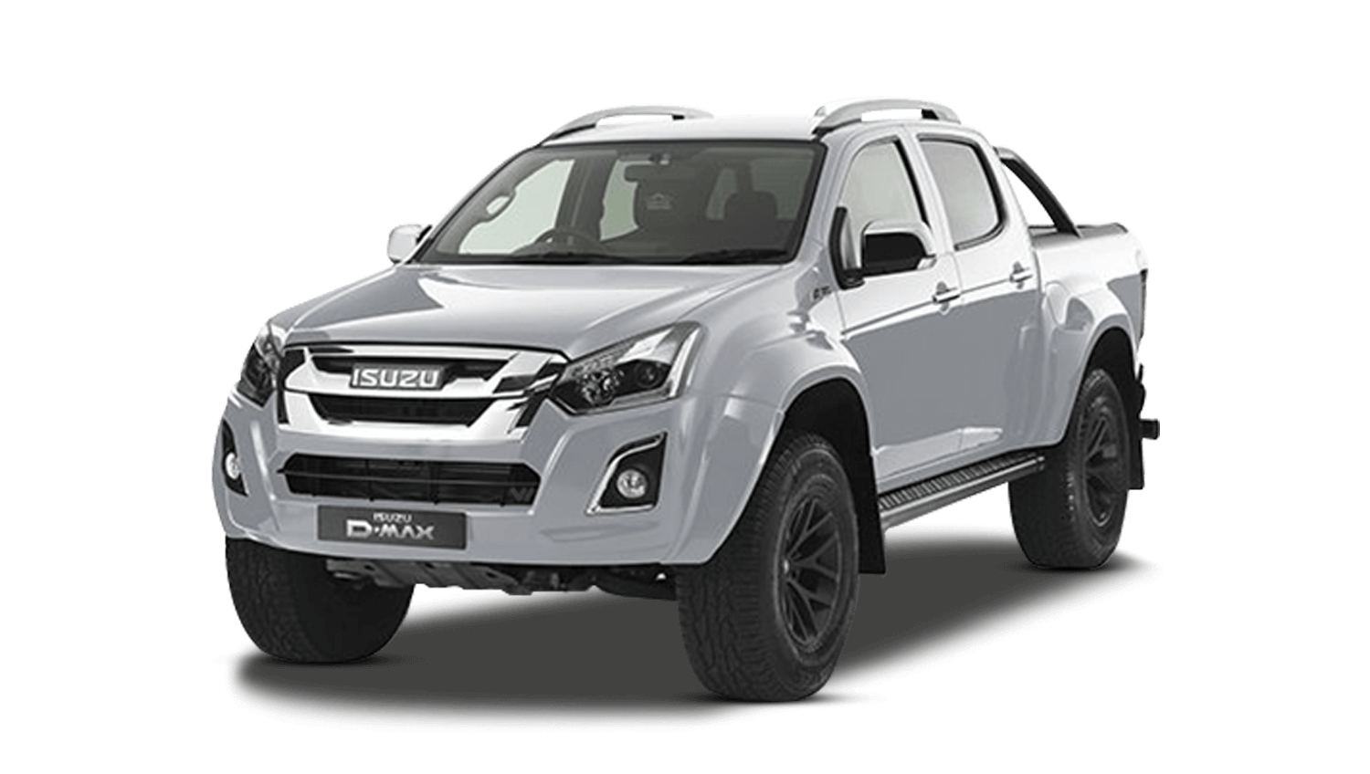 Titanium Silver Metallic Isuzu D Max Arctic Truck