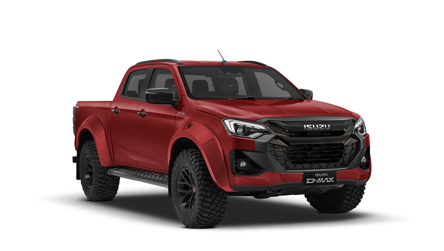 Spinel Red Isuzu D-Max Arctic Trucks AT35