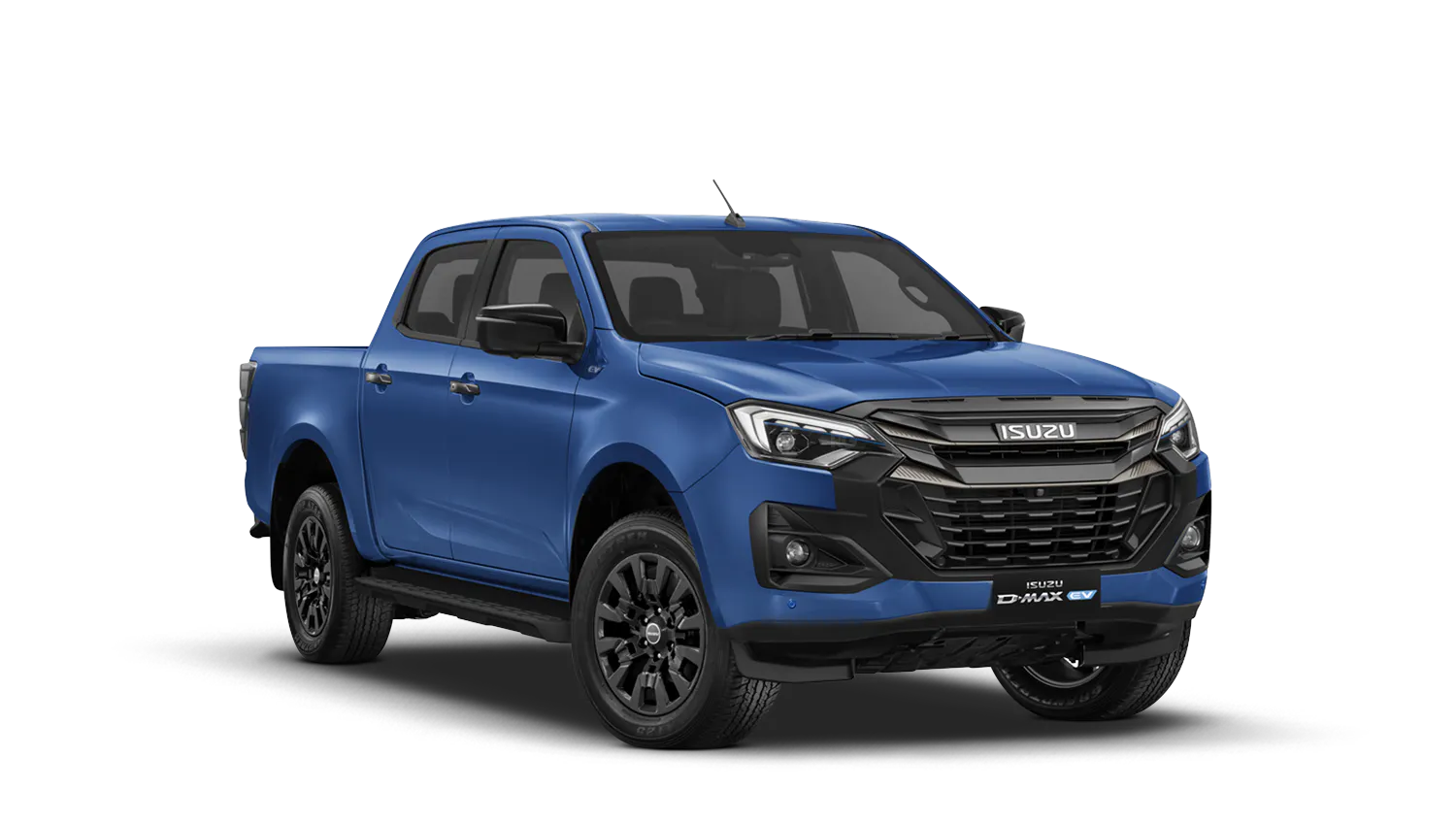 Biarritz Blue Isuzu D-MAX EV