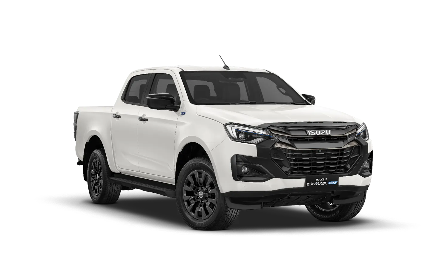Dolomite White Isuzu D-MAX EV