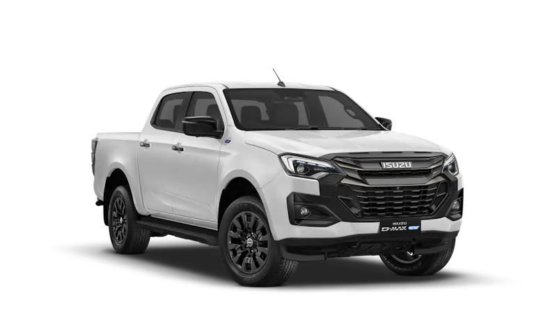 Splash White Isuzu D-MAX EV