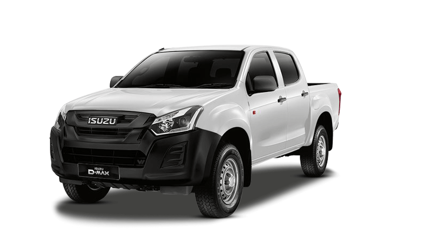 Splash White Isuzu D Max Utility