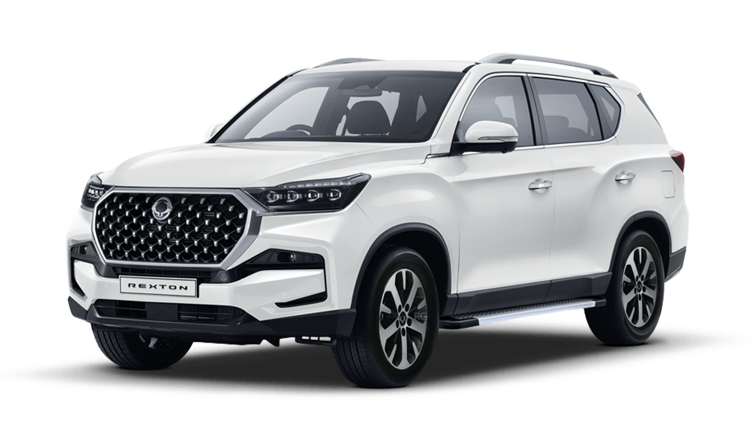 Grand White Kgm Rexton Commercial