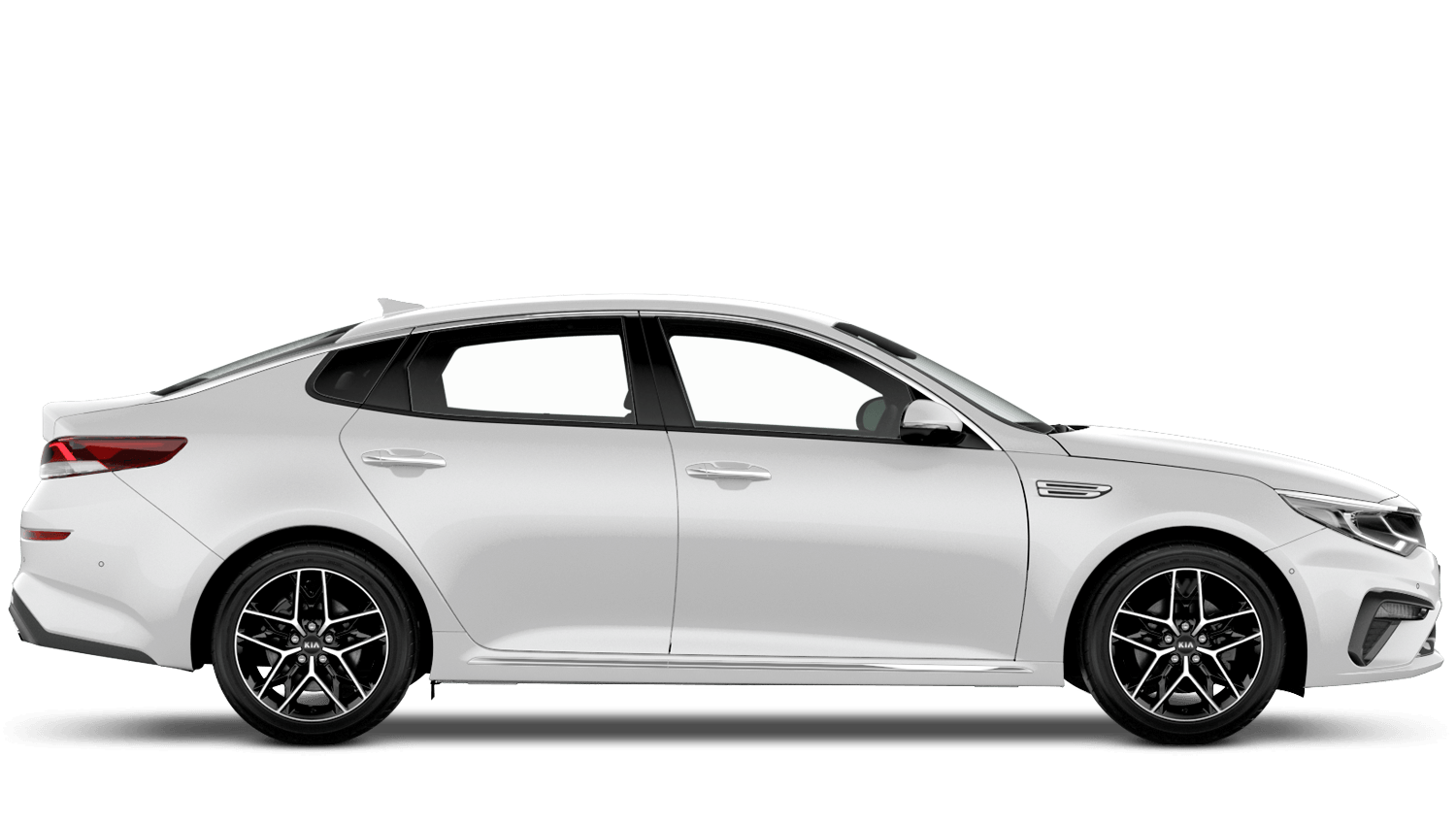 Clear White (Standard) Kia Optima