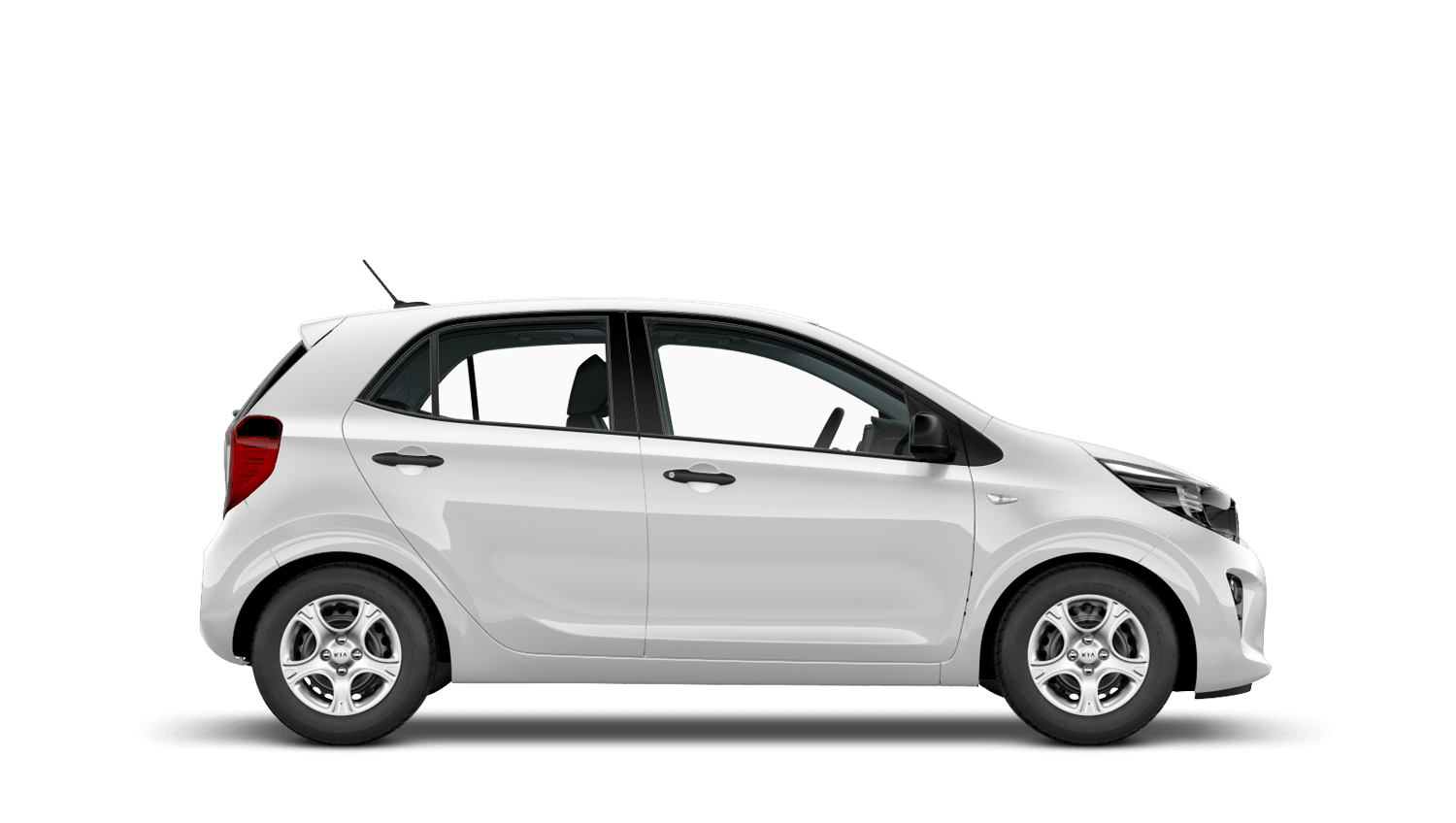 Clear White New Kia Picanto