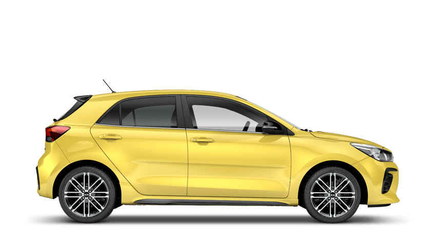 Kia rio yellow