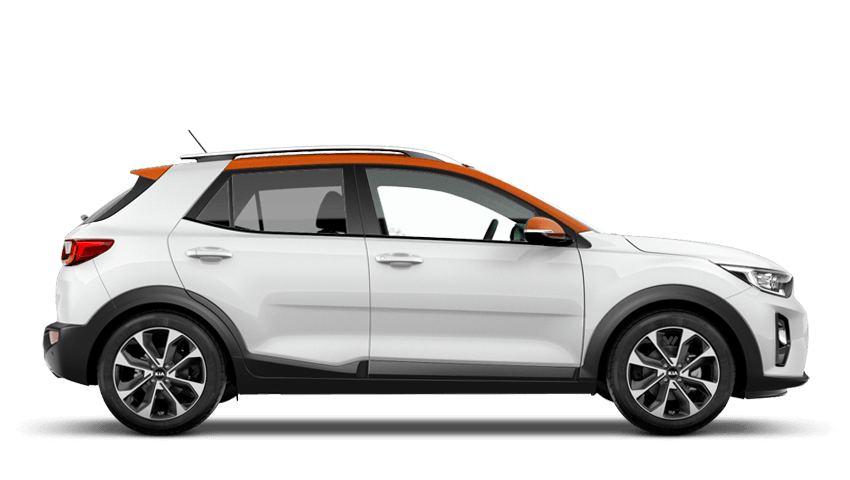 Clear White Orange Roof (Premium) Kia Stonic