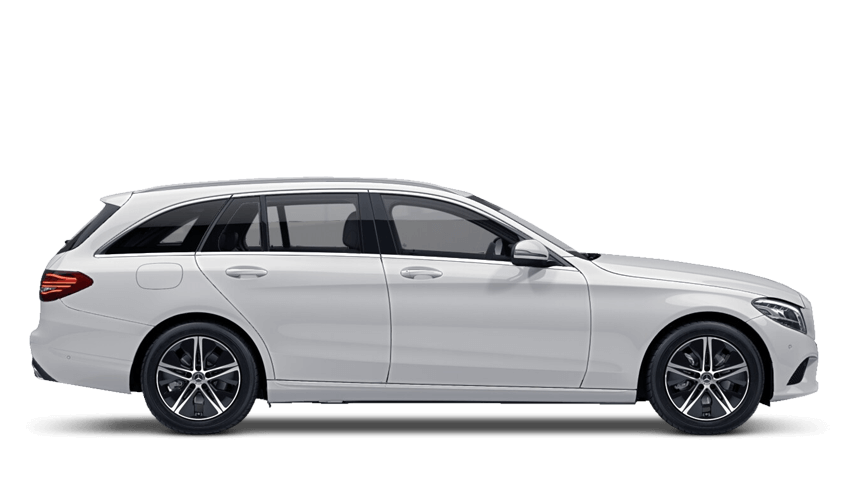 Diamond White (Designo Metallic) Mercedes-Benz C Class Estate