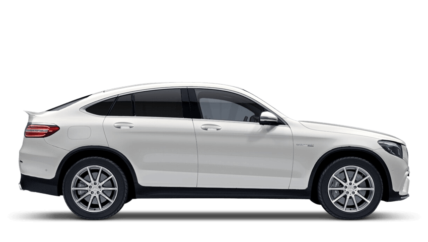 Diamond White (Designo Metallic) Mercedes-Benz Glc Coupe
