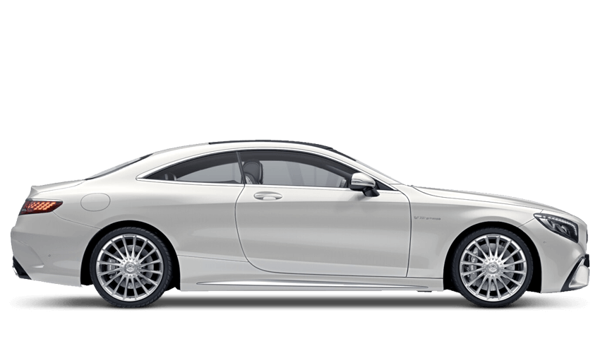 Diamond White Bright (Designo) Mercedes-Benz S Class Coupe