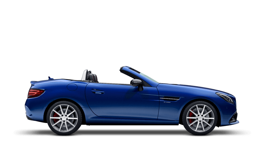 Brilliant Blue (Metallic) Mercedes-Benz SLC Roadster