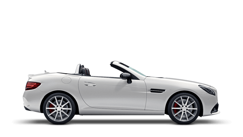 Diamond White (Designo Metallic) Mercedes-Benz SLC Roadster