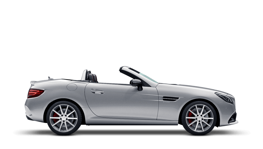 Iridium Silver (Metallic) Mercedes-Benz SLC Roadster