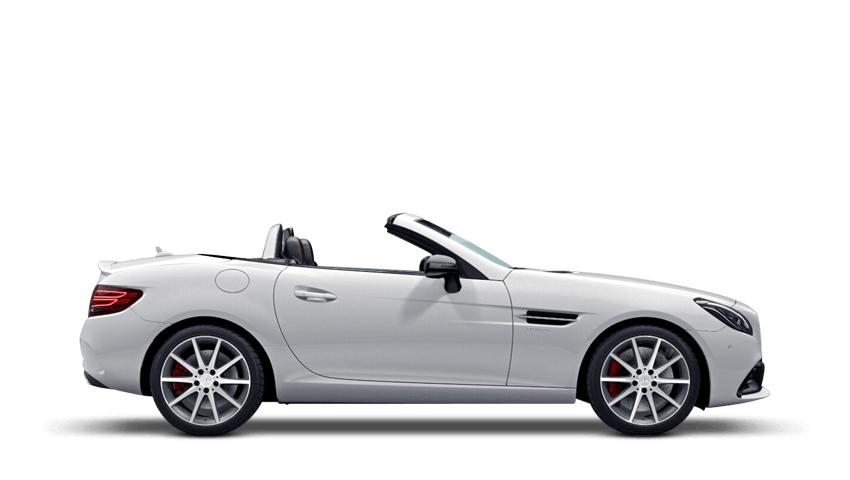 Polar White (Solid) Mercedes-Benz SLC Roadster